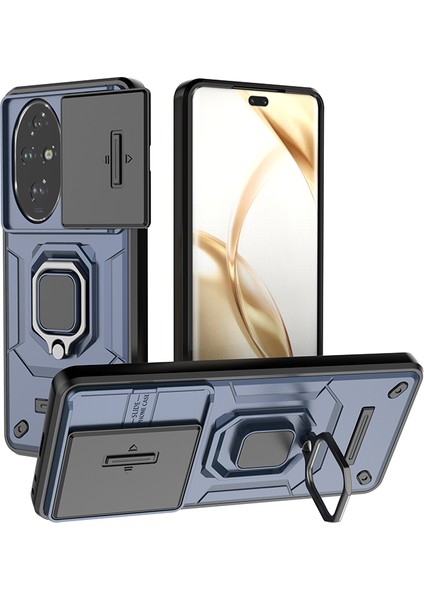 Honor 200 Halka Zırh Kamera Koruması Cep Telefonu Kılıfı (Yurt Dışından)