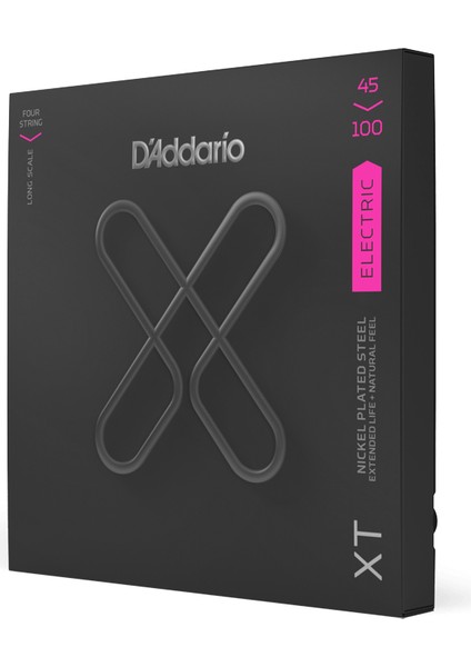 XTB45100 Bas Gitar Tel Seti, 4 Telli,xt, 45-100, Long Scale
