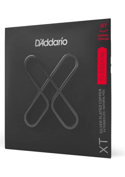 XTC45 Klasik Gitar Tel Seti, Nylon Core, Sılverplated
