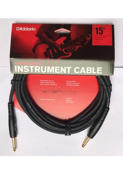 PWG15 Gitar Kablo Gitar Cable 15 Inch Mono Ç