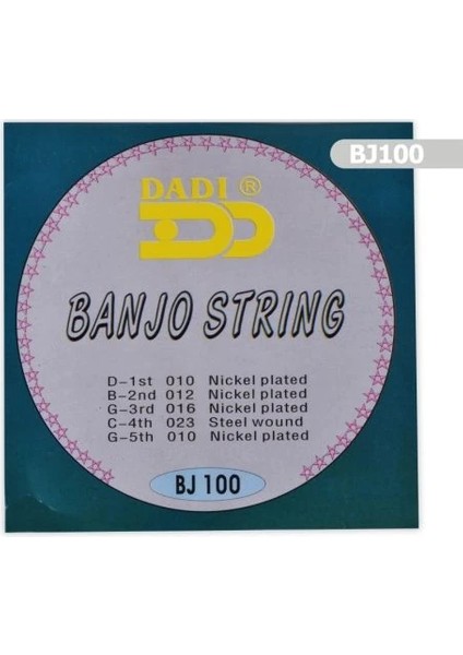 Banjo Takım Tel BJ100