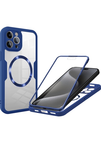 iPhone 13 Pro Max Manyetik Çekim Herşey Dahil Cep Telefonu Kılıfı (Yurt Dışından)