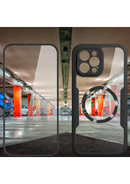 iPhone 13 Pro Max Manyetik Çekim Herşey Dahil Cep Telefonu Kılıfı (Yurt Dışından)