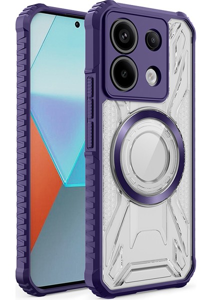 Xiaomi Redmi Note 13 5g Manyetik Çekim Düşme Önleyici Cep Telefonu Kılıfı (Yurt Dışından)