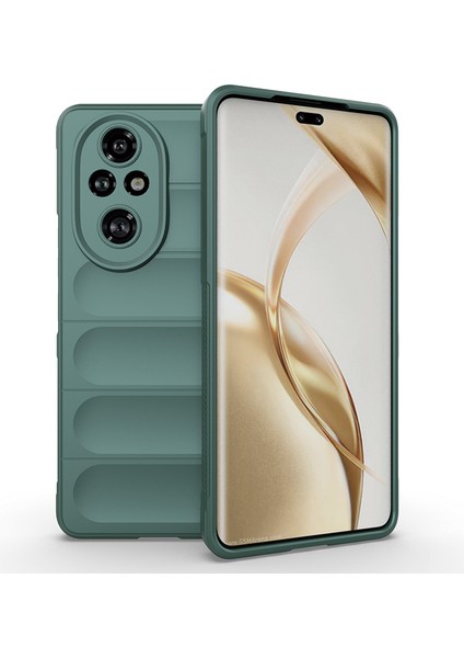 Honor 200 Pro Kalkan Yumuşak Silikon Cep Telefonu Kılıfı (Yurt Dışından)