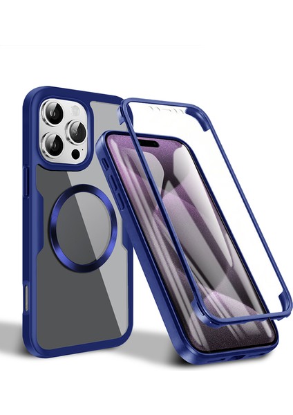 iPhone 16 Manyetik Çekim Herşey Dahil Cep Telefonu Kılıfı (Yurt Dışından)