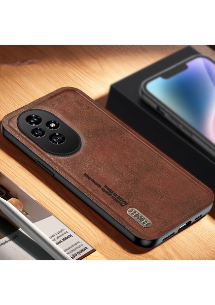 Honor 200 Araba Manyetik Emme Retro Mat Pu Cep Telefonu Kılıfı (Yurt Dışından)