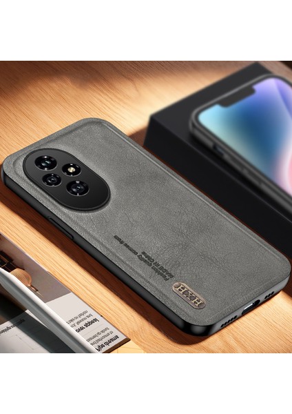 Honor 200 Araba Manyetik Emme Retro Mat Pu Cep Telefonu Kılıfı (Yurt Dışından)