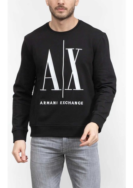 Erkek Sweatshirt Siyah
