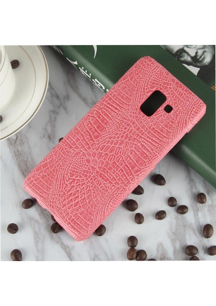 Samsung Galaxy A7 Için Şık Klasik Durumda 2018/A8 Artı 2018 Klasik Anti (Yurt Dışından)