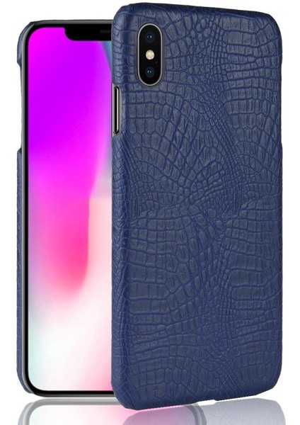 IPhone Xs Için Şık Klasik Durumda/x Anti Scratch Klasik Timsah Kapak (Yurt Dışından)