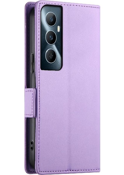 Realme C65 Flip Cüzdan Günlük Kullanım Kart Yuvaları Iş Için Flip Case (Yurt Dışından) indirimleri
