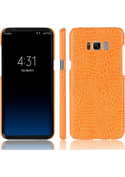 Samsung Galaxy S8 Artı Uyumluluk Anti Scratch Için Şık Klasik Durumda (Yurt Dışından)
