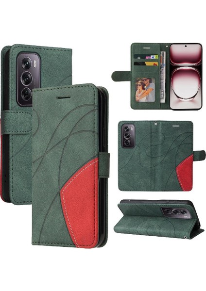 Oppo Oppo 12 Pro 5g Için Flip Case Kickstand Koruyucu Flip Folio Kitap (Yurt Dışından)