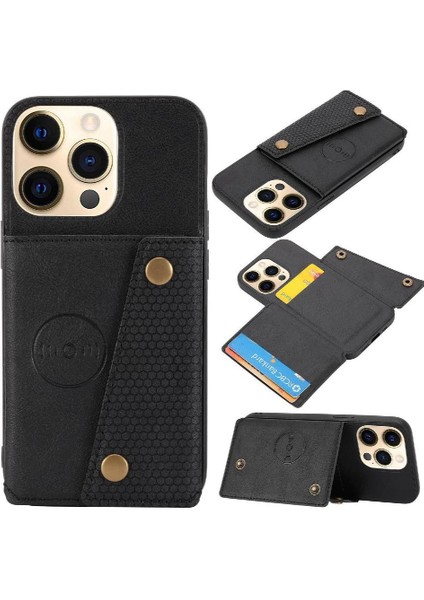 Cüzdan Kılıf IPhone 13 Kart Tutucu Buit Demir Cüzdan Kılıf Darbeye (Yurt Dışından) modelleri
