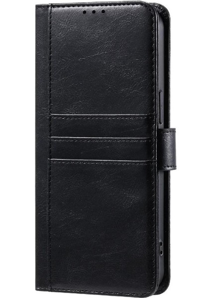 Xiaomi Redmi Için Flip Case 13 4g 6 Kart Yuvaları Kickstand Pu Deri Cüzdan (Yurt Dışından)