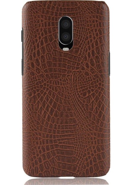 Oneplus 6t Klasik Timsah Moda Koruyucu Için Şık Klasik Kılıf (Yurt Dışından) fırsatları