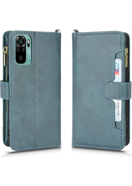 Xiaomi Redmi Not 10 4g Fermuar Cüzdan Manyetik Pu Deri Flip Case (Yurt Dışından) indirimleri