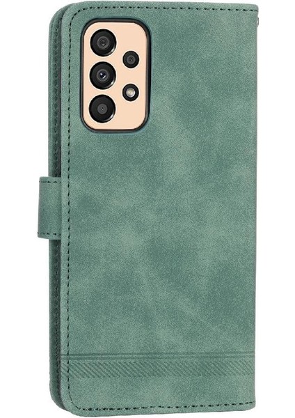 Samsung Galaxy A33 Kart Yuvaları Nakit Cep Manyetik Kapatma Için Flip Case (Yurt Dışından)