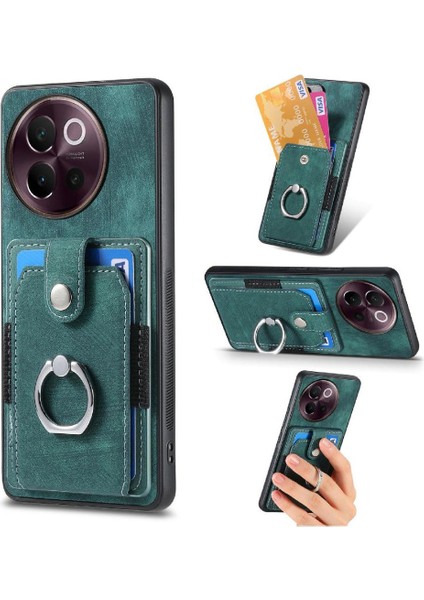 Vıvo V40 Lite Manyetik Araç Montaj Yüzük Tutucu Standı Için Kılıf Crad Yuvası (Yurt Dışından)