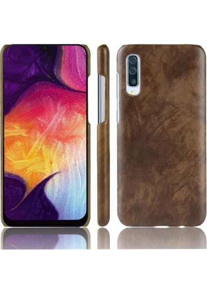 Samsung Galaxy Için Retro Durumda A50/A50S/A30S Lychee Desen Koruyucu (Yurt Dışından)