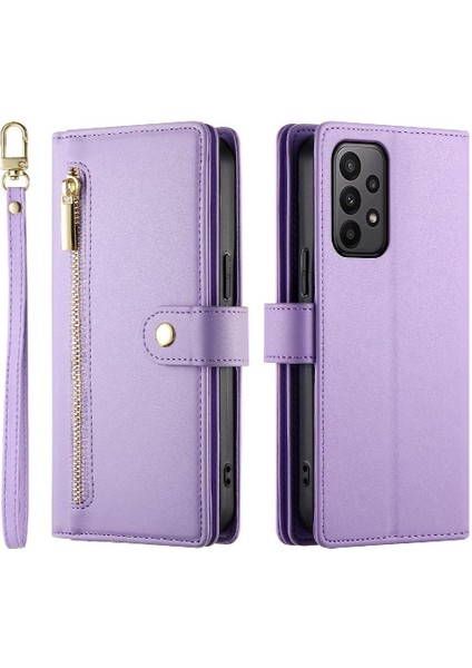Samsung Galaxy M13 4g Kickstand Cüzdan Bölmesi Kartı Için Flip Case (Yurt Dışından) modelleri