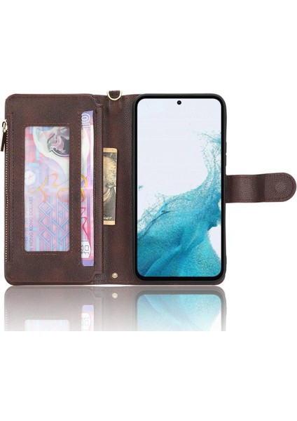 Samsung Galaxy A53 5g Manyetik Pu Deri Flip Kart Tutucu Fermuar (Yurt Dışından) fırsatları