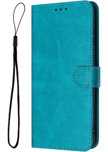 Xiaomi Poco M4 Pro 5g Için Flip Case Pu Deri Saf Renk Kart Yuvası ile (Yurt Dışından)