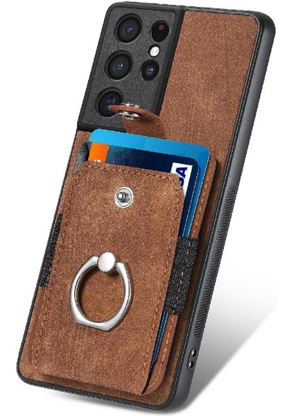 Samsung Galaxy S21 Ultra Manyetik Araç Montaj Yüzük Tutucu Standı (Yurt Dışından) indirimleri