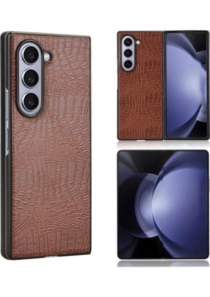 Samsung Galaxy Z Compatibility 6 Uyumluluk Koruyucu Için Şık Klasik Kılıf (Yurt Dışından)
