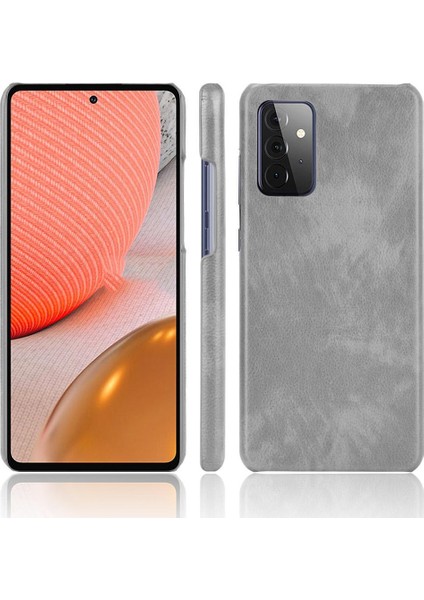 Samsung Galaxy A72 5g Lychee Desen Retro Koruyucu Kapak Için Retro Kılıf (Yurt Dışından)
