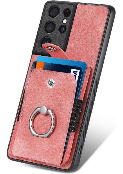 Samsung Galaxy S21 Ultra Manyetik Araç Montaj Yüzük Tutucu Standı (Yurt Dışından) modelleri