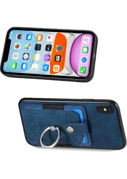 IPhone X/xs Crad Yuvası Halka Tutucu Manyetik Araç Montaj Standı (Yurt Dışından)