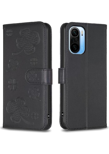 Xiaomi 11I Cüzdan Yonca Çiçek Çok Renkli Kart Yuvaları Pu Için Flip Case (Yurt Dışından) indirimleri