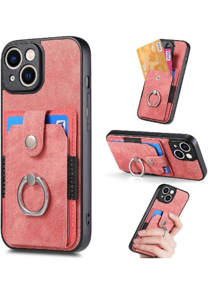 IPhone 13 Için Kılıf Manyetik Araç Montaj Halkası Tutucu Standı Crad Yuvası (Yurt Dışından)