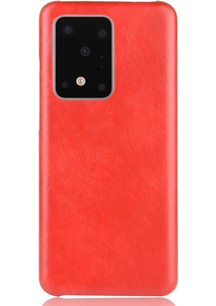 Retro Kılıf Samsung Galaxy S20 Artı Lychee Desen Anti Scratch Için Retro (Yurt Dışından)