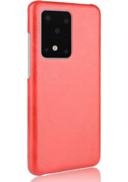 Retro Kılıf Samsung Galaxy S20 Artı Lychee Desen Anti Scratch Için Retro (Yurt Dışından)