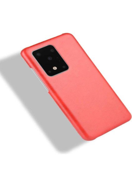 Retro Kılıf Samsung Galaxy S20 Artı Lychee Desen Anti Scratch Için Retro (Yurt Dışından)