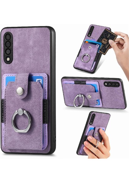 Samsung Galaxy A50/A50S/A30S Halka Tutucu Manyetik Araç Montaj Crad (Yurt Dışından)