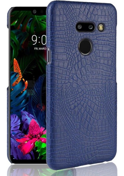 Lg G8 Thinq Klasik Timsah Moda Koruyucu Için Şık Klasik Durumda (Yurt Dışından)