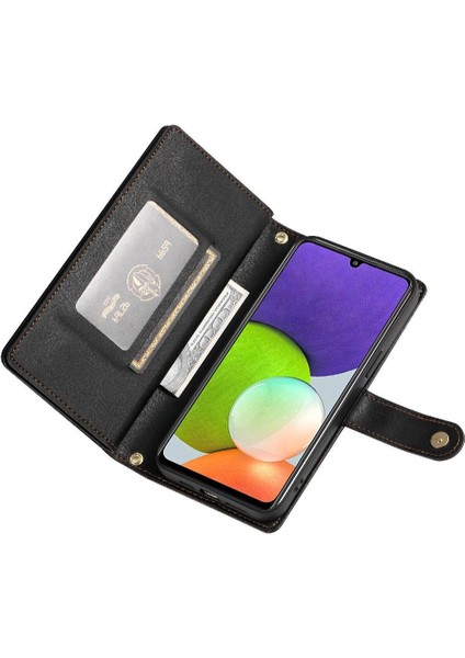 Samsung Galaxy A22 4g Iş Cüzdan Çok Fonksiyonlu Standı Için Flip Case (Yurt Dışından) fiyatları