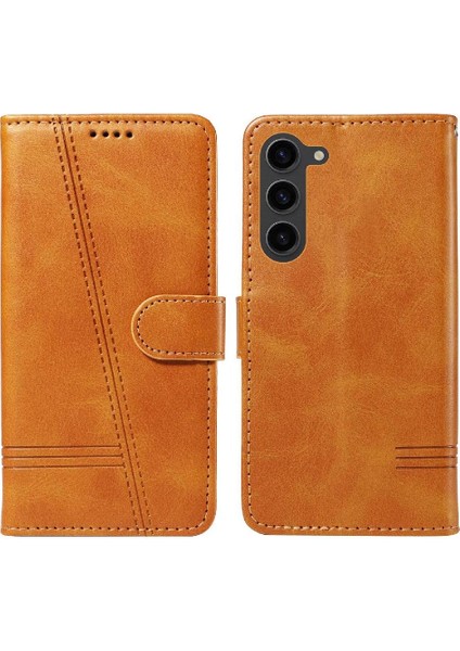 Kredi Kartı Yuvası ile Samsung Galaxy S23 Cüzdan Telefon Kılıfı Için Filp Durumda (Yurt Dışından) modelleri