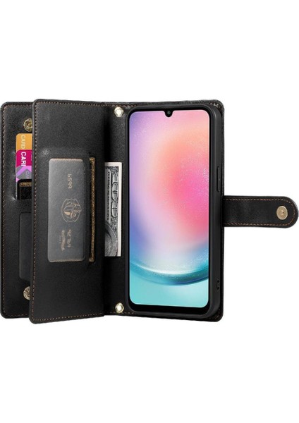 Samsung Galaxy A24 4g Iş Için Flip Case Crossbody Kayış Standı Cüzdan (Yurt Dışından) fiyatları