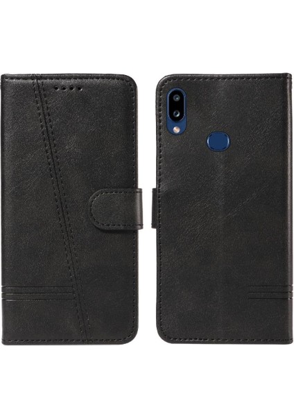 Samsung Galaxy A10S Için Kredi Kartı Yuvası ile Cüzdan Telefon Kılıfı (Yurt Dışından)