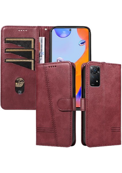 Xiaomi Redmi Için Not 11 Pro 4g/5g Cüzdan Telefon Kılıfı Kredi ile (Yurt Dışından) modelleri