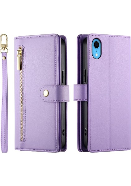 IPhone Xr Standı Cüzdan Çok Fonksiyonlu Crossbody Askısı Için Flip Case (Yurt Dışından) fırsatları