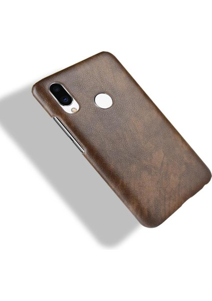 Meizu Not 9 Için Retro Kılıf Retro Koruyucu Kapak Lychee Desen Anti (Yurt Dışından)