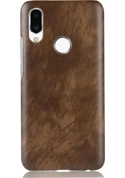 Meizu Not 9 Için Retro Kılıf Retro Koruyucu Kapak Lychee Desen Anti (Yurt Dışından)