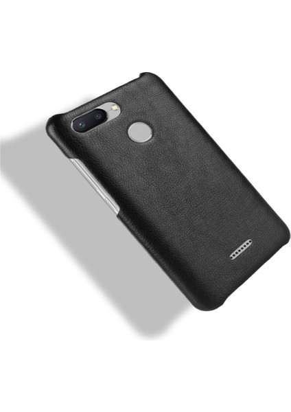 Retro Kılıf Xiaomi Redmi Için 6 Retro Lychee Desen Koruyucu Kapak Anti (Yurt Dışından)