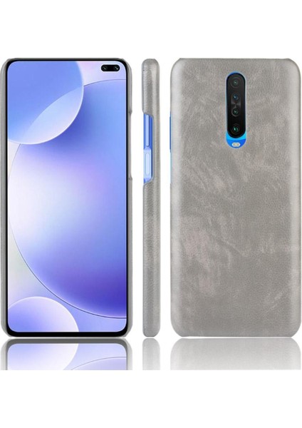 Retro Kılıf Için Xiaomi Poco X2 Retro Anti Scratch Lychee Desen Koruyucu (Yurt Dışından)
